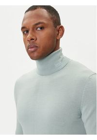 Hugo - HUGO Sweter San Thomas-M 50474174 Zielony Regular Fit. Kolor: zielony. Materiał: wełna #4