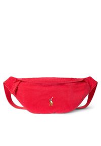 Saszetka nerka Polo Ralph Lauren. Kolor: czerwony