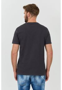 Guess - GUESS Szary męski t-shirt bawełniany Japanese Ideog, Rozmiar M. Kolor: szary. Materiał: bawełna #2