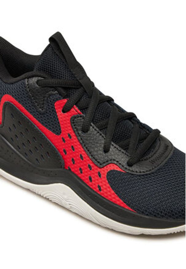 Under Armour Buty Ua Gs Jet '23 3026635-001 Czarny. Kolor: czarny. Materiał: skóra