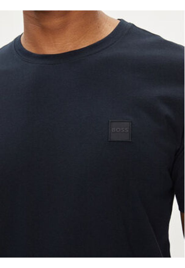 BOSS - Boss T-Shirt Tales 50508584 Granatowy Relaxed Fit. Kolor: niebieski. Materiał: bawełna