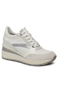 Geox Sneakersy D Zosma D368LA 08504 C1000 Biały. Kolor: biały #4