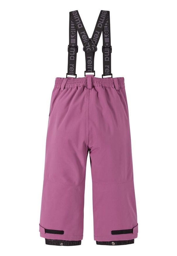 Spodnie narciarskie dziecięce Reima Loikka. Kolor: czerwony. Sezon: zima. Sport: narciarstwo