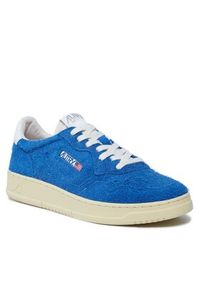 AUTRY Sneakersy AULM HS05 Niebieski. Kolor: niebieski. Materiał: materiał