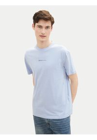 Tom Tailor Denim T-Shirt 1040880 Błękitny Relaxed Fit. Kolor: niebieski. Materiał: bawełna #3