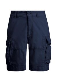 Polo Ralph Lauren Szorty materiałowe 710548502005 Granatowy Classic Fit. Kolor: niebieski. Materiał: bawełna