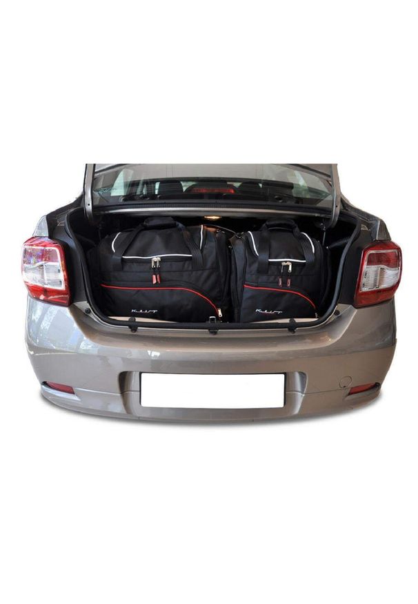 KJUST - Torby Do Bagażnika Dacia Logan Limousine 2012-2020 5Szt Kjust. Kolor: czarny. Styl: sportowy