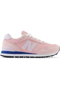 Buty damskie New Balance WL515ADP – różowe. Okazja: na co dzień. Kolor: różowy. Materiał: guma, skóra, syntetyk, materiał, zamsz. Szerokość cholewki: normalna