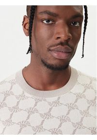 JOOP! Sweter 13Ravorono 10100436 30102137 Écru Regular Fit. Materiał: bawełna #5