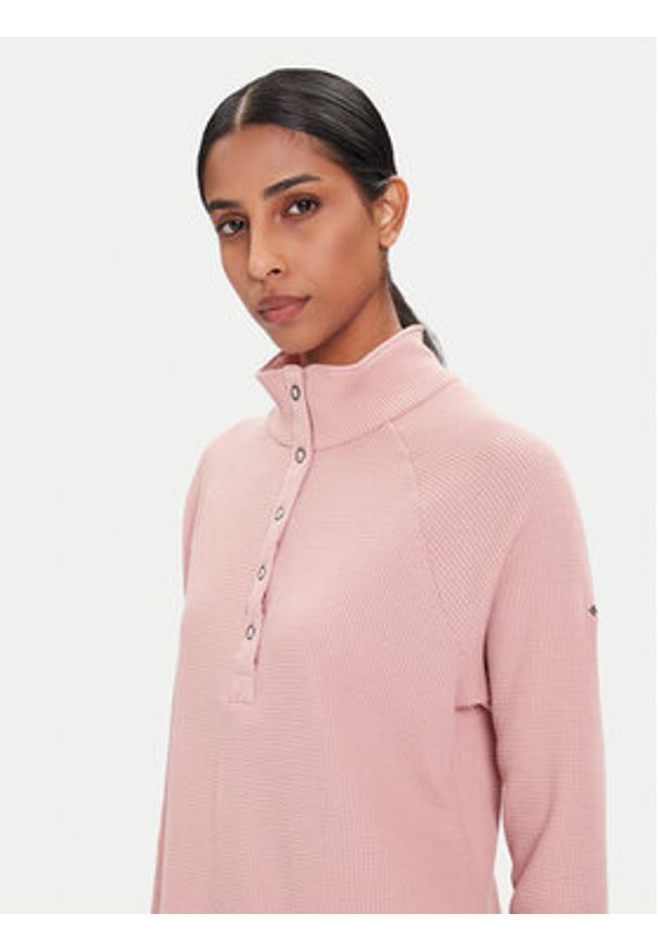 columbia - Columbia Koszulka techniczna Holly Hideaway™ 2135792 Różowy Relaxed Fit. Kolor: różowy. Materiał: syntetyk