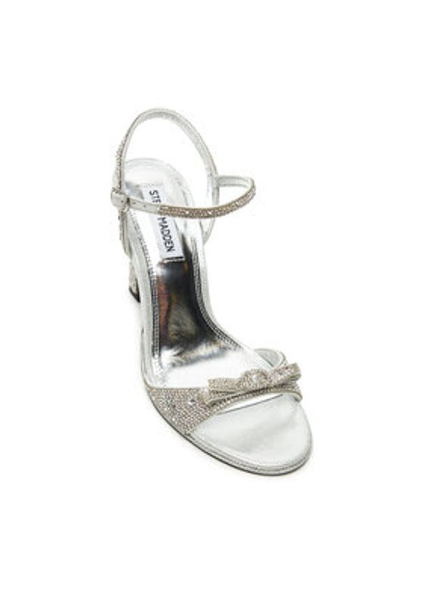 Steve Madden Sandały Chanter SM11003439-04004-968 Srebrny. Kolor: srebrny. Materiał: syntetyk