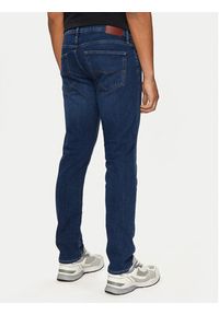 Pepe Jeans Jeansy PM207389 Granatowy Slim Fit. Kolor: niebieski