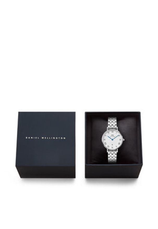 Daniel Wellington Zegarek Petite DW00100859 Srebrny. Kolor: srebrny