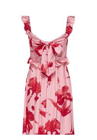 only - ONLY Sukienka letnia Hyaci 15372511 Różowy Regular Fit. Kolor: różowy. Materiał: wiskoza. Sezon: lato #3