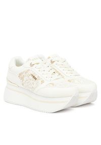 Guess Sneakersy FLTCM8 ELE12 Biały. Kolor: biały. Materiał: skóra #5