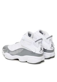 Nike Sneakersy Jordan 6 Rings 322992 121 Biały. Kolor: biały. Materiał: skóra #5