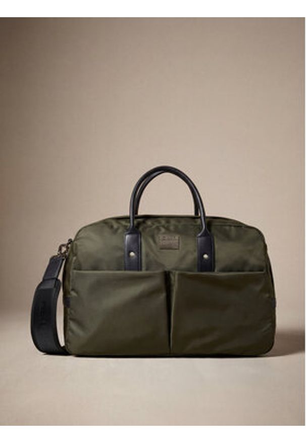 G-Star RAW - G-Star Raw Torba weekendowa EO-LEON-LX8740J Khaki. Kolor: brązowy. Materiał: materiał