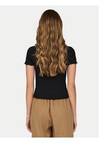 only - ONLY T-Shirt Betty 15311919 Czarny Regular Fit. Kolor: czarny. Materiał: bawełna