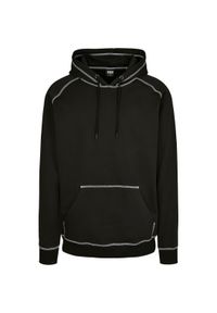 Bluza z kapturem Urban Classics contrast stitching. Typ kołnierza: kaptur. Kolor: czarny #1