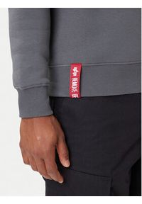 Alpha Industries Bluza Basic 178302 Szary Regular Fit. Kolor: szary. Materiał: bawełna