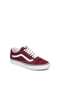 Buty Kobieta Vans Old Skool Port Royale brązowy. Okazja: na co dzień. Kolor: brązowy. Model: Vans Old Skool. Sport: skateboard