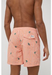 Polo Ralph Lauren szorty kąpielowe 710863922001 kolor pomarańczowy. Kolor: pomarańczowy. Materiał: tkanina #4