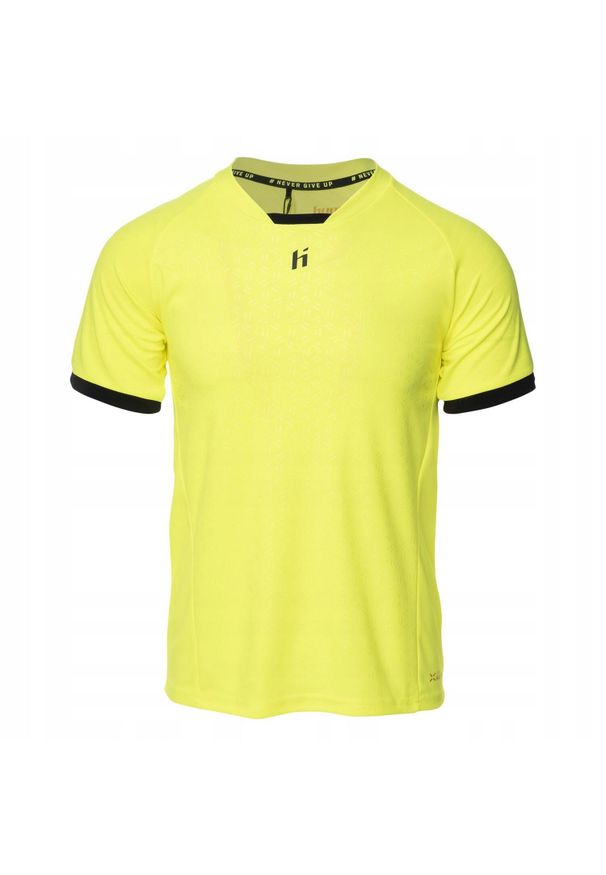 Huari - Męska Koszulka Z Krótkim Rękawem Rosario. Kolor: żółty, czarny, wielokolorowy, zielony. Długość rękawa: krótki rękaw. Długość: krótkie. Sport: turystyka piesza