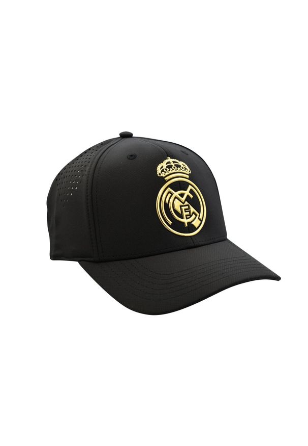 Real Madrid - Czapka z daszkiem Real Madryt Jr - oficjalna licencjonowana. Kolor: czarny