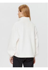 Tommy Jeans Polar DW0DW16271 Écru Oversize. Materiał: syntetyk, polar #5