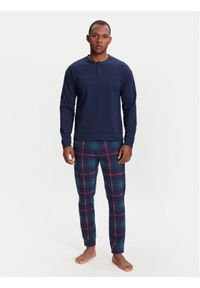 United Colors of Benetton - United Colors Of Benetton Piżama 37MW4P02N Granatowy Regular Fit. Kolor: niebieski. Materiał: bawełna #1