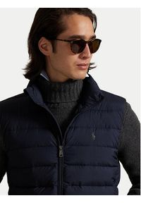 Polo Ralph Lauren Kamizelka 710967775001 Granatowy Regular Fit. Typ kołnierza: polo. Kolor: niebieski. Materiał: syntetyk #5