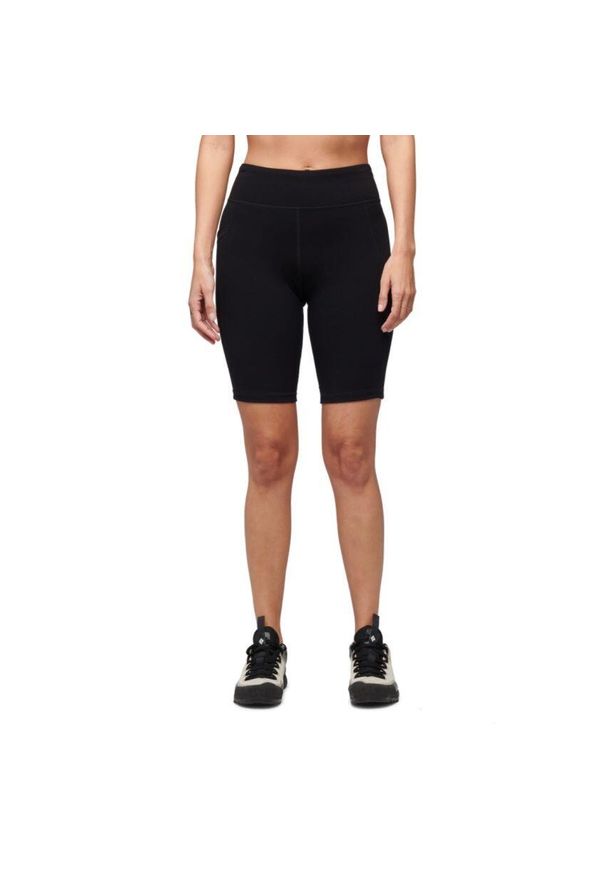 Krótkie Spodenki Damskie Black Diamond Sessions Shorts 9 In. Kolor: czarny. Długość: krótkie