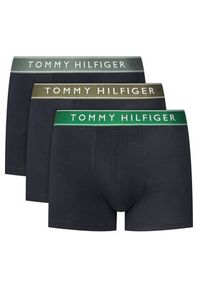TOMMY HILFIGER - Tommy Hilfiger Komplet 3 par bokserek UM0UM03457 Czarny. Kolor: czarny. Materiał: bawełna