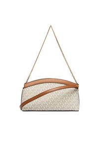 MICHAEL Michael Kors Torebka 30S6G13C5B Kremowy. Kolor: kremowy. Materiał: skórzane #6