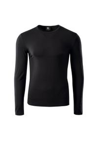 IQ - T-shirt Męski Jeden Kolor Z Długim Rękawem Milky. Kolor: czarny. Długość rękawa: długi rękaw. Długość: długie #1