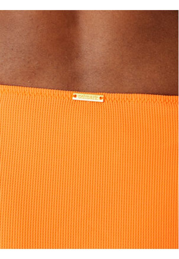 SELMARK - Selmark Dół od bikini BN307 Pomarańczowy. Kolor: pomarańczowy. Materiał: syntetyk