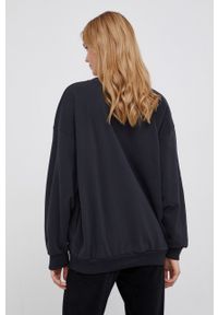 GAP Bluza damska kolor czarny z aplikacją. Kolor: czarny. Długość rękawa: długi rękaw. Długość: długie. Wzór: aplikacja #3