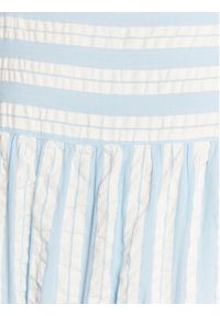 Seafolly Sukienka letnia Cabana 54860-DR Błękitny Regular Fit. Kolor: niebieski. Materiał: bawełna. Sezon: lato #4