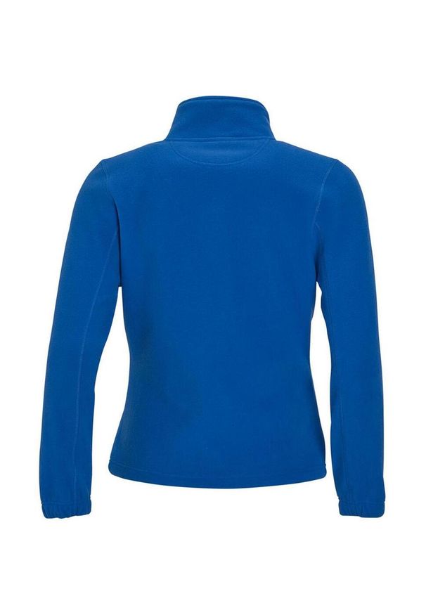 SOL'S - Damski Polar North Bluza Polarowa Na Zamek. Kolor: niebieski. Materiał: polar. Sezon: zima. Styl: sportowy