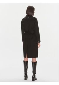 Liu Jo Płaszcz wełniany MF3242 T4627 Czarny Regular Fit. Kolor: czarny. Materiał: syntetyk #6