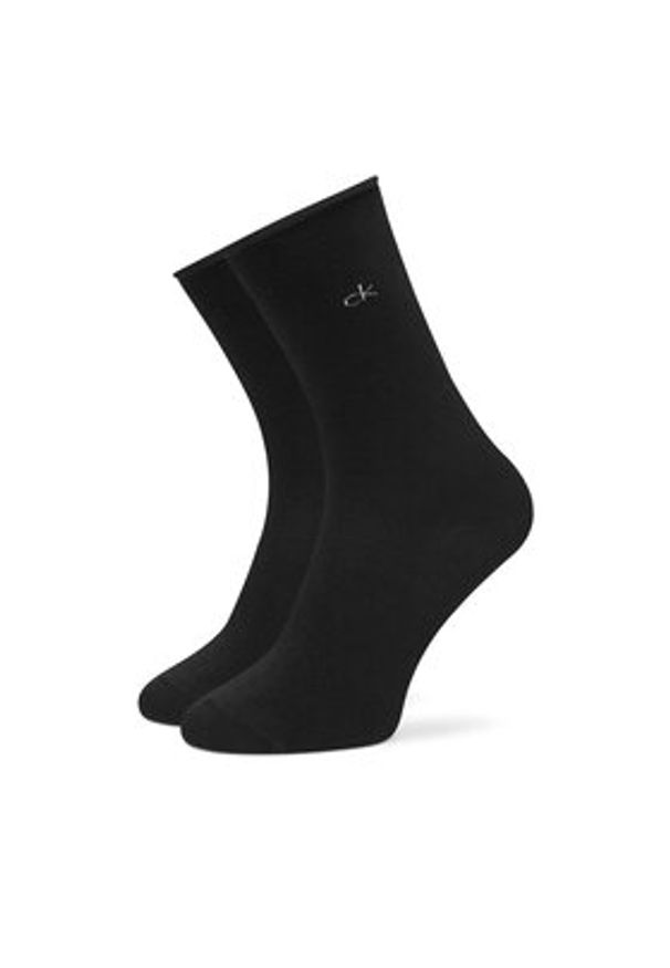 Calvin Klein Skarpety długie 701234368 Szary. Kolor: szary. Materiał: bawełna