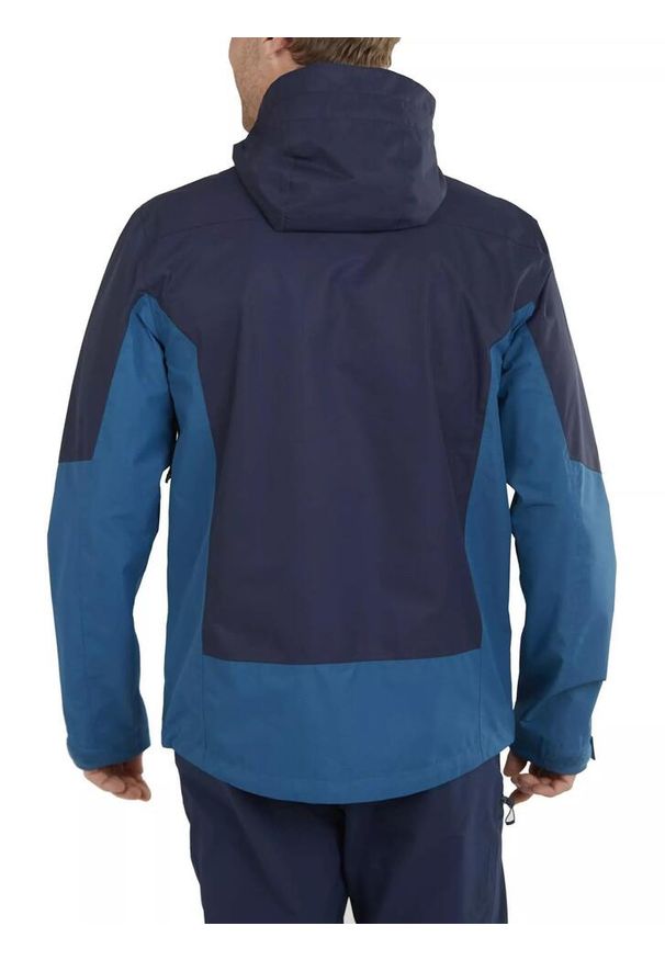 FUNDANGO - Męska kurtka turystyczna Fundango Piorini Waterproof. Kolor: niebieski