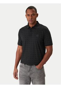 Karl Lagerfeld - KARL LAGERFELD Polo 745071 561251 Czarny Regular Fit. Typ kołnierza: polo. Kolor: czarny. Materiał: bawełna #1