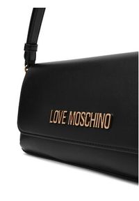 Love Moschino - LOVE MOSCHINO Torebka JC4058PP0NLO0000 Czarny. Kolor: czarny. Materiał: skórzane #5