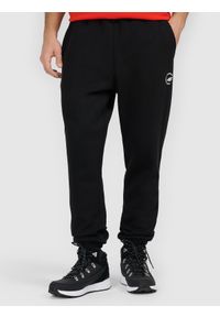 4f - 4F Spodnie dresowe joggery męskie - czarne XXL. Kolor: czarny. Materiał: dresówka #2