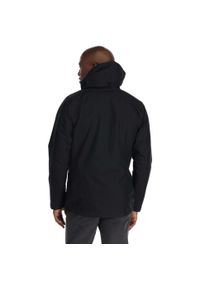Kurtka przeciwdeszczowa męska Rab Namche GTX Jacket z kapturem. Typ kołnierza: kaptur. Kolor: czarny