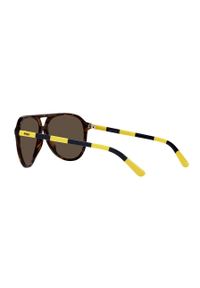 Polo Ralph Lauren - Okulary przeciwsłoneczne 0PH4173. Kolor: brązowy #4