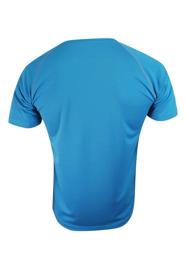 Niebieski t-shirt Stedman raglanowy rękaw, sportowy