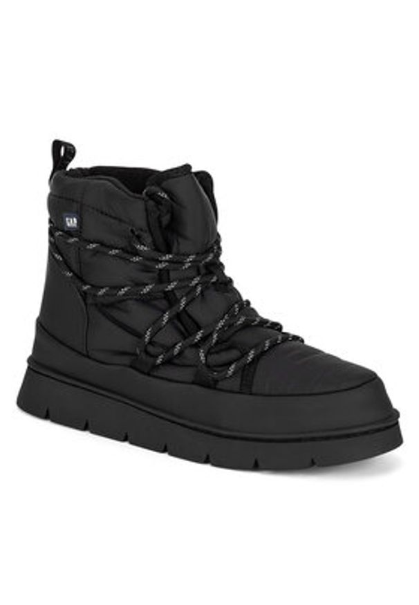 GAP - Gap Śniegowce RICHMOND WINTER HIGH W GP509052AW-BK00 Czarny. Kolor: czarny. Materiał: materiał