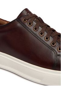 Clarks Sneakersy Goswell Tie 26186560 Brązowy. Kolor: brązowy. Materiał: skóra #2